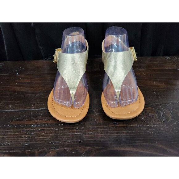 Tommy Hilfiger Kitty 2 Gold Thong Sandals/Sz. 7.5M, EUC - Picture 5 of 10
